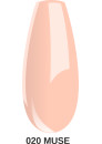 Vernis semi-permanent "Muse"  - 020 beige / rose 8ml