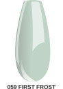 Vernis semi permanent  "First Frost" 059 10ml vert