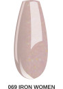 Vernis semi-permanent "Iron Woman" - 069 10ml beige / rose