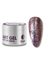 Art Gel pailleté Best of India "Goa", violet,  5gr