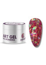 Art Glitter Gel Sea Wonders „Coral“, rosa/rot, 5gr