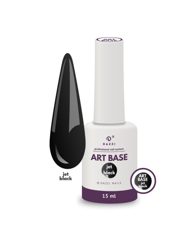 Base Camouflage "Jet Black" noir, pour VSP ou Gel, 15ml