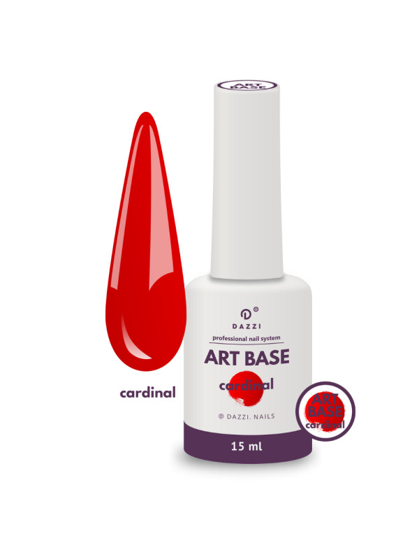 Base camouflage "Cardinal", rouge, pour VSP ou Gel, 15ml