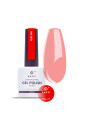 Vernis semi-permanent semi-transparent / Effet vitrail "Red" 090 Rouge, 10ml