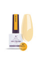 Vernis semi-permanent semi-transparent / Effet vitrail "Sunny", jaune, 10ml