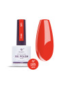 Vernis semi-permanent "Mica" 105, rouge / corail, 10ml