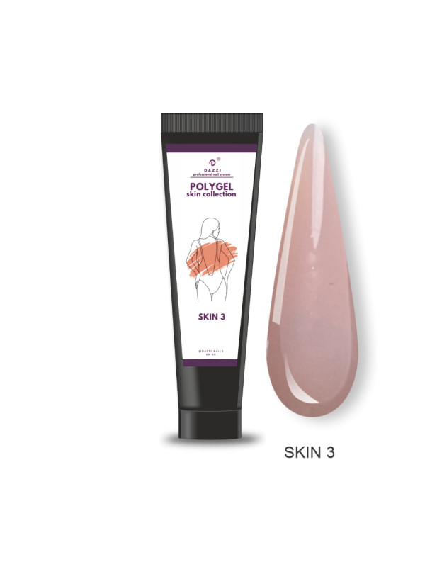 Polygel SKIN-Kollektion „Skin 3“, 60gr