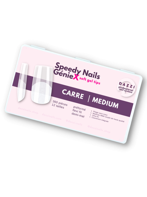 Speedy Nails GénieX "CARRE  ⎮ MEDIUM"