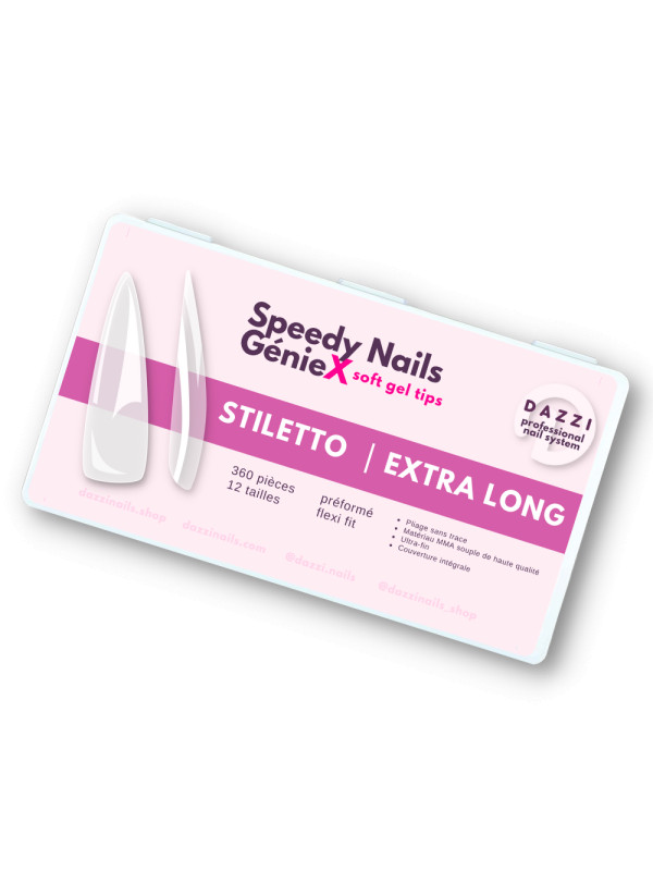 Speedy Nails GénieX "STILETTO  ⎮ EXTRA LONG"