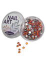 Strass pour nail art - Orange