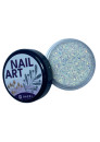 Poudre pour nail art - Violet/Bleu/Rose