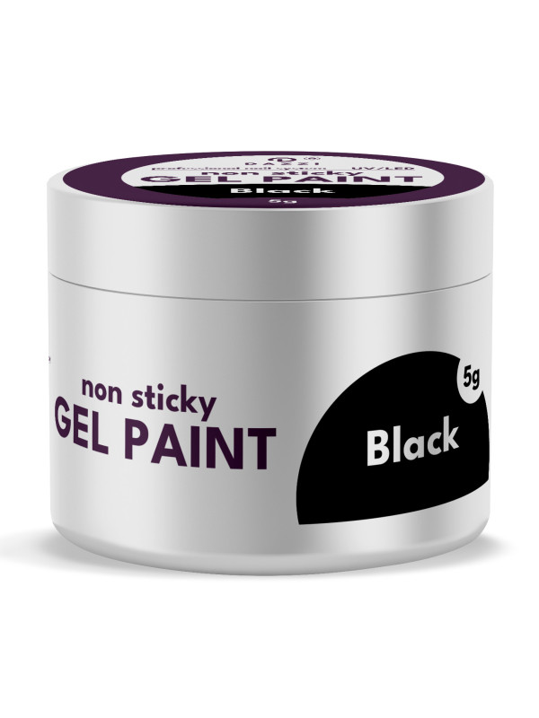 GEL PAINT  NOIR / BLACK 5GR