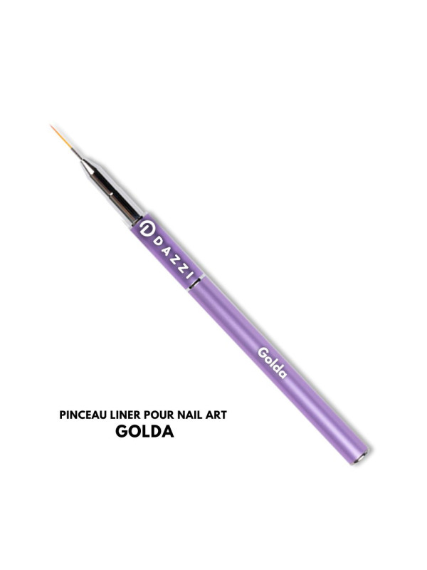 Pinceau pour nail art, sintetique, liner 10 mm, GOLDA