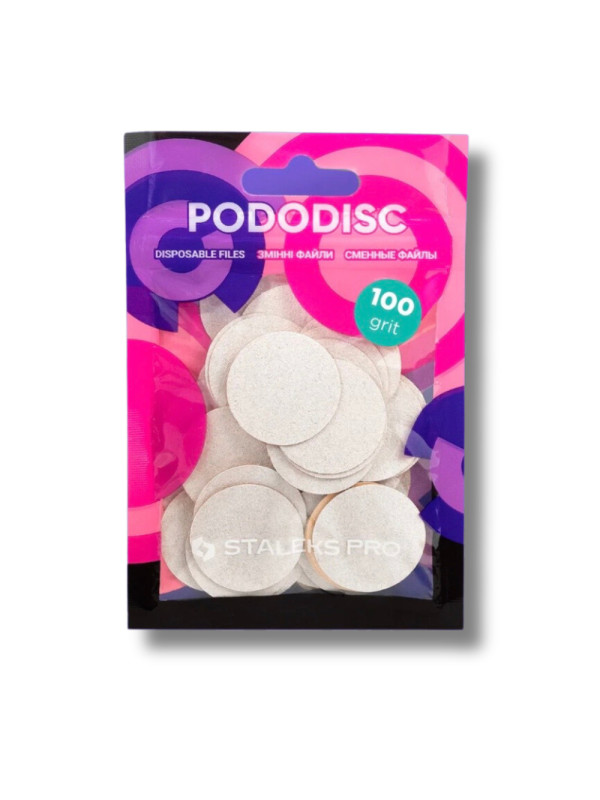 ERSATZSTÄBE FÜR PEDIKÜRE-SCHEIBEN 25MM, 180gr