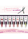 SET de 7 Art polygels semi-transparent , Merlot, Lavenue, Latte, Twinkle, Myst, Blushy, Nectar 30 gr