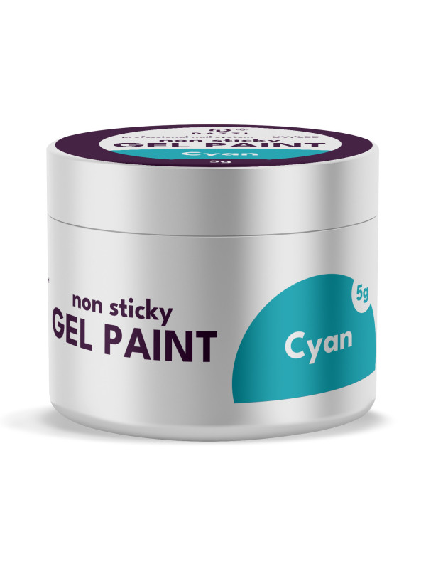 Gel Paint "Cyan" , 5gr