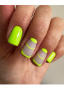 Vernis semi-permanent "Carambola" 185, jaune / vert neon, 10ml