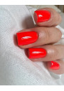 Vernis semi-permanent "Mica" 105, rouge / corail, 10ml