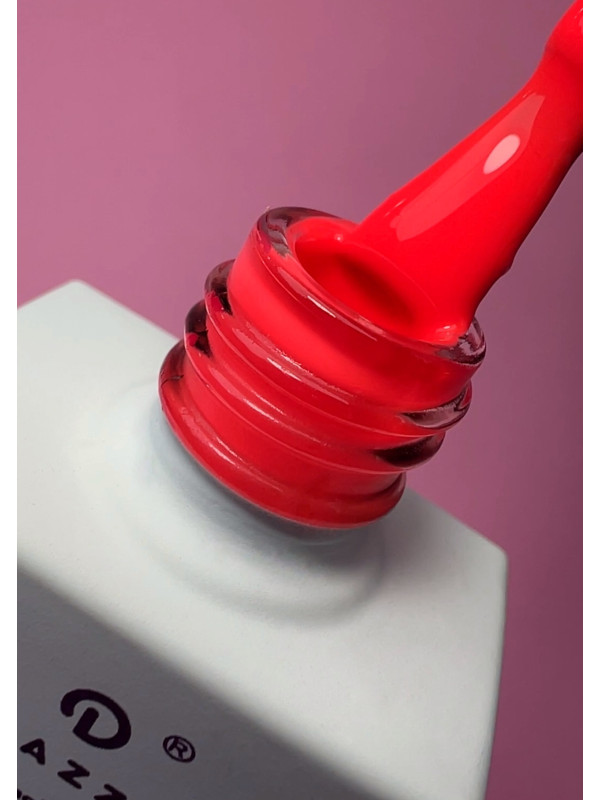 Vernis semi-permanent "Mica" 105, rouge / corail, 10ml