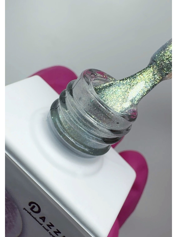 Vernis Semi Permanent "Glitter Scales " 321, or / blanche pale , 10ml