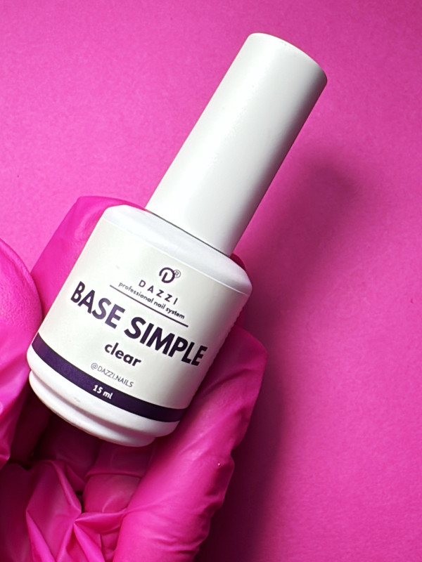 Base transparente "Simple" pour VSP ou Gel, 15ml