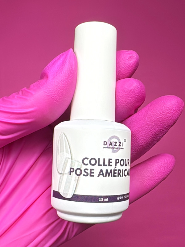 Base - Colle pour soft gel tips "Pose americaine" transparente